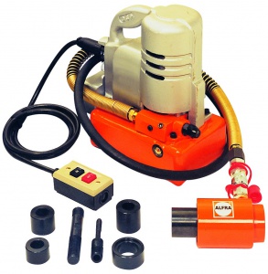 Pompe hydraulique portable pour poinçonneuse acier tableautier